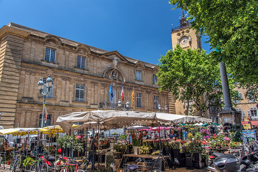 Der Markt in Aix-en-Provence